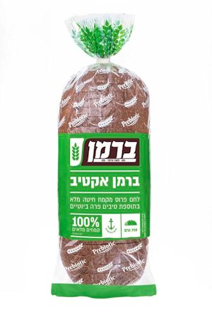 חדש על המדף: ברמן אקטיב. לחם עם סיבים תזונתיים.