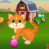 חתול בחווה